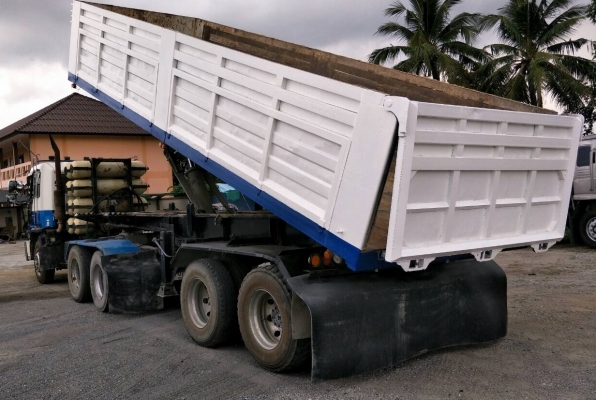 ขายสิบล้อหัวลากโปเฟียร์FS เครื่องก๊าซแท้WEICHAI 280แรงเกียร์อินตั้นช่วงล่างZMหางยาว7.50เมตร