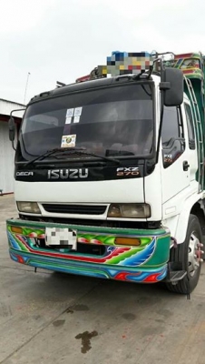 พ่วง 20 ล้อ ISUZU FXZ270 ปี43 กระบะเหล็กดั้ม -อู่ ส. ไพบูลย์ เครื่อง - ยางดี ใส่ของได้ 30 ตัน ราคา 1