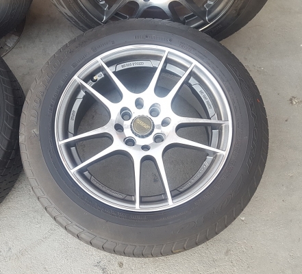 ล้อมือ2 K1 ขอบ15 SSW 4รู100-114 ยางปี16  4 ล้อ