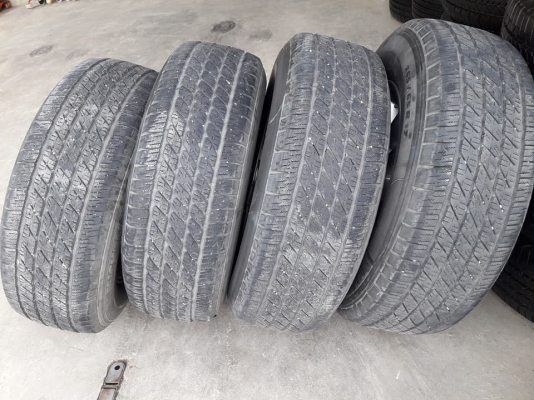 ขายล้อแม็ก vigo 17"&times;7.5" et30 6รู139.7 สีเดิมๆ ยางปี14