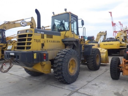 รถญี่ปุ่นเกรดA ขายถูก KOMATSU WA300-3 จากญี่ปุ่นแท้ สภาพสวย พร้อมใช้งาน โทร.090-986-2521 อ๊อบ