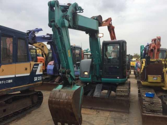 7ตัน Kobelco SK75UR-3ES ปี2006 สภาพเดิมๆ จากญี่ปุ่น 092-929-9942 ธีรเทพ