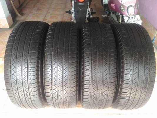 ล้อแม็ก New Fortuner ขอบ 18 พร้อมยาง Michelin Latitude 265 60 18 ผลิตปลายปี 2015(ลงพื้นวิ่งจริงต้นปี