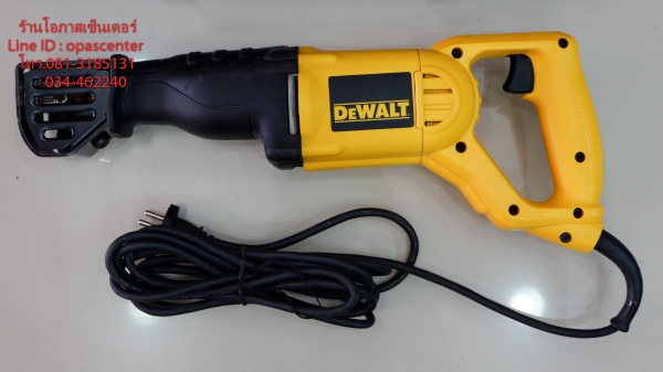 เลื่อยคอตรง Dewalt รุ่น DW304PK สภาพของใหม่ มีกล่อง ใบเลื่อยครบ เลื่อยคอตรง Dewalt รุ่น DW304PK สภาพของใหม่ มีกล่อง ใบเลื่อยครบ