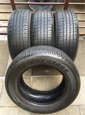 ยาง Bridgestone 255 60 18 สิ้นปี16 มีให้เลือก2ชุด ดอกเต็ม ใช้ยาว ราคาไม่แพง