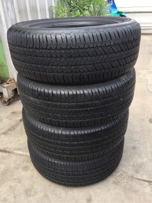 ยาง Bridgestone 255 60 18 สิ้นปี16 มีให้เลือก2ชุด ดอกเต็ม ใช้ยาว ราคาไม่แพง