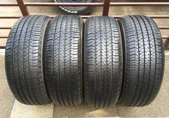 ยาง Bridgestone 255 60 18 สิ้นปี16 มีให้เลือก2ชุด ดอกเต็ม ใช้ยาว ราคาไม่แพง