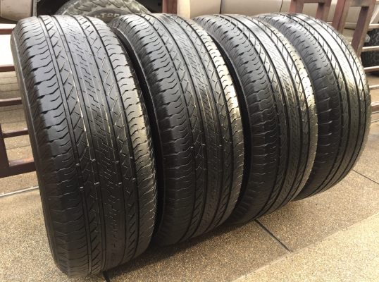 ยาง Bridgestone 265 65 17 กลางปี16 ดอกเต็ม ไม่มีปะ ใช้ยาว ราคาไม่แพง ยาง Bridgestone 265 65 17 กลางปี16 ดอกเต็ม ไม่มีปะ ใช้ยาว ราคาไม่แพง
