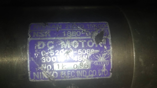 มอเตอร์DC 48v300w +อะไหล่รถโฟรคลิฟไฟฟ้า มอเตอร์DC 48v300w +อะไหล่รถโฟรคลิฟไฟฟ้า