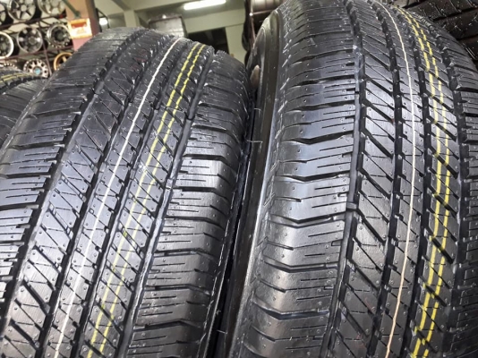 ขายยางป้ายแดงถอด0 bridgestone dueler h/t 684ll 265/65r17 ยางปี18 สนใจติดต่อร้าน ก.เจริญการยางครับ 081-3747940