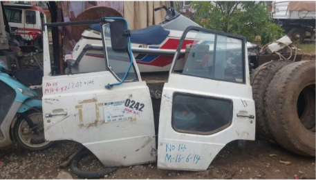 ขายประตู ซ้ายขวา Hino FR