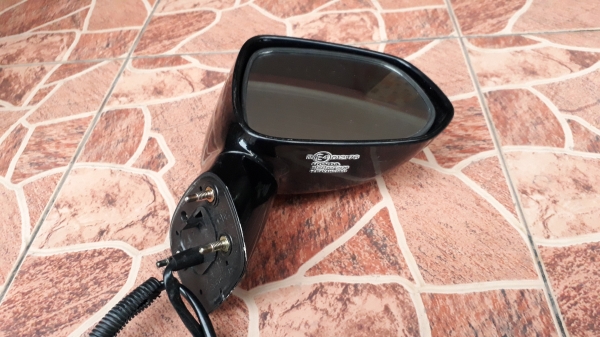 กระจกมองข้าง HONDA jazz GD ข้างขวา สีดำ