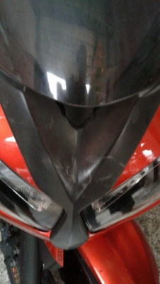 ขาย Kawasaki Ninja 650 ปี 54 เครื่องดีิเดิมๆ ชุดสีรอยข้างขวานิดหน่อย ทะเบียนตอง 555 ปลายท่อแต่งสองหม