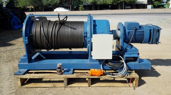 กว้านสลิงวินซ์ไฟฟ้าเยอรมัน FREISSLER WINCH 5000 KG พร้อมใช้