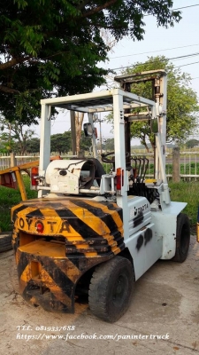 FROM JAPANสินค้าเก่านอก รถยกTOYOTA -40-5FG25  :ยกได้ 2.5 ตัน /รุ่น :5 /เครื่องยนต์ TOYOTA - 4Y - 4สูบ* /เกียร์ธรรมดา/เสาสูง4เมตร /ยางหน้าคู่ /ราคาเพียง 180,000 บาท สนใจติดต่อ0819337688