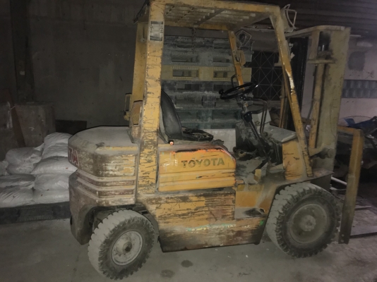 รถโฟล์คลิฟท์ 2.5 ตัน TOYOTA รุ่น5 5FD20 ดีเซล มีรีวิวด้านล่าง