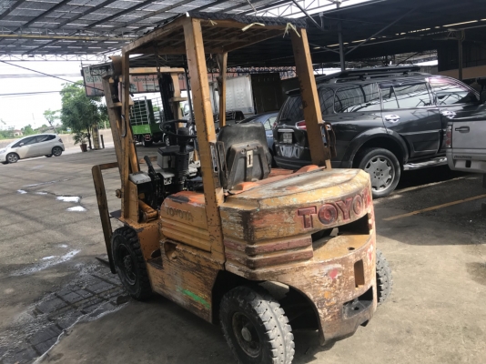 รถโฟล์คลิฟท์ 2.5 ตัน TOYOTA รุ่น5 5FD20 ดีเซล มีรีวิวด้านล่าง