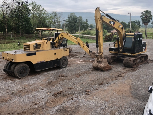 ขายรถบด ล้อยาง