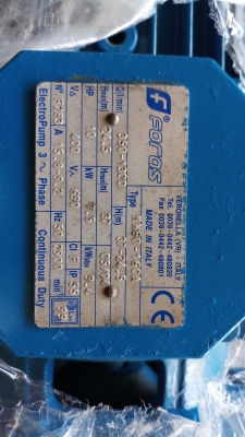 ปั้มใหม่สภาพดี10แรง3เฟสอิตาลี่