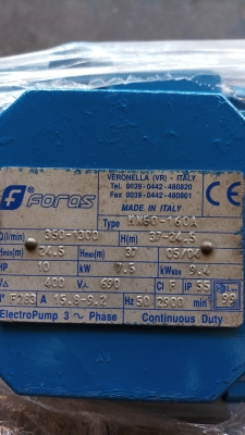 ปั้มใหม่สภาพดี10แรง3เฟสอิตาลี่