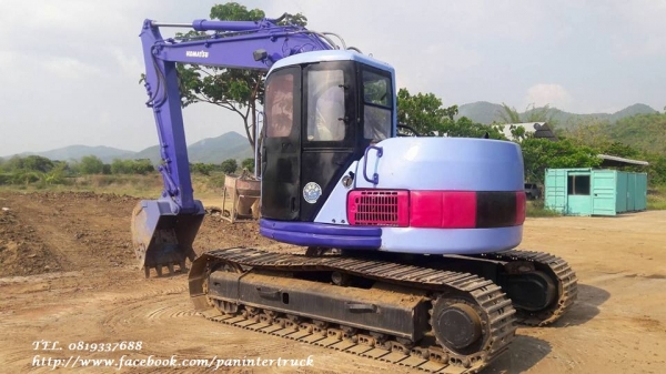 FROM JAPAN รถขุดKOMATSU PC128US-1 /เครื่องยนต์KOMATSU -4D102เทอร์โบว์ /คอนโทรลน้ำมัน/ปั๊มนิ้ว/คันเร่งไฟฟ้า/ปรับสภาพพร้อมใช้งาน