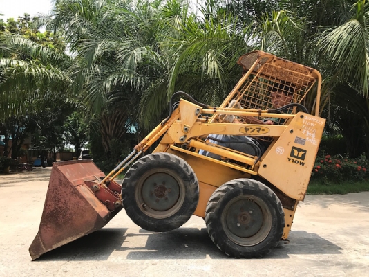 ขายรถตัก BOBCAT YANMAR Y10W ดีเซล ขับ4ล้อ สวยเดิมจากญี่ปุ่น ยังไม่เคยใช้ในไทย115,000เท่านั้น!!