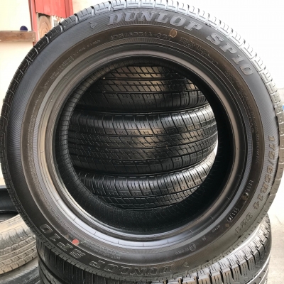 ยางป้ายแดง Dunlop 175-65-14 ตุ่มอลัง เส้นสียังอยู่