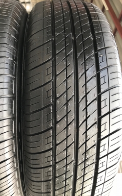 ยางป้ายแดง Dunlop 175-65-14 ตุ่มอลัง เส้นสียังอยู่