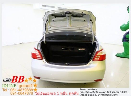 TOYOTA VIOS 1.5 E 2013 ใช้เงินเพียง 10,000 บ TOYOTA VIOS 1.5 E 2013 ใช้เงินเพียง 10,000 บ