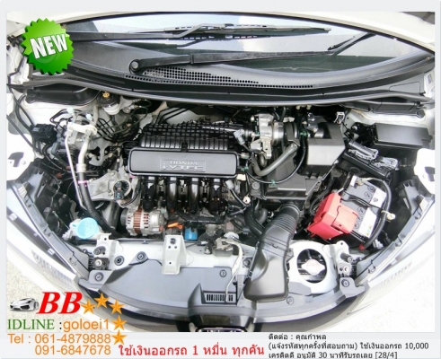 HONDA JAZZ 1.5 V+ 2013 ใช้เงินเพียง 10,000 บ