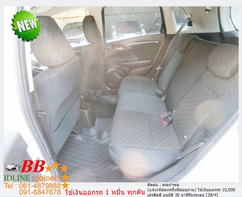 HONDA JAZZ 1.5 V+ 2013 ใช้เงินเพียง 10,000 บ