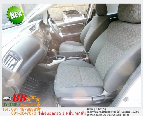 HONDA JAZZ 1.5 V+ 2013 ใช้เงินเพียง 10,000 บ