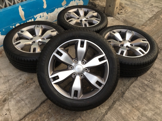 ล้อแม็กพร้อมยางใหม่ป้ายแดง  Ford Everest ขอบ20 ยกจากโชว์รูม