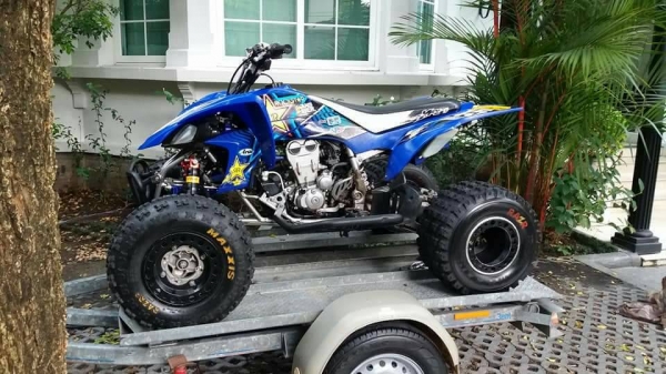 ATV yamaha YFZ 450 เสป็ก USA สวยสด ของแต่งเต้มลำ 175000- ATV yamaha YFZ 450 เสป็ก USA สวยสด ของแต่งเต้มลำ 175000-