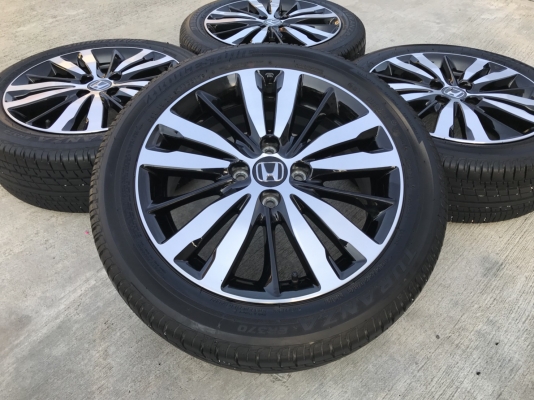 ล้อแม็ก พร้อมยางป้ายแดง Honda Jazz GK ตัวท๊อป ขอบ16 Bridgestone 185-55-16