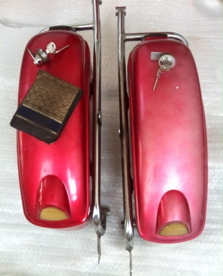 กล่องติดข้างรถมอเตอร์ไซค์ เก็บของ Side Cases