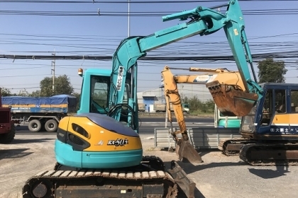 ขายแม็คโคร KUBOTA RX-503 ปี 2004 (ขนาด 5 ตัน) FROM JAPAN พร้อมใช้งาน ติดต่อ 063-9316985 ID LINE : 0639316985 ครับ