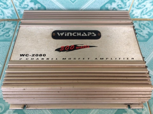 แอมป์เอบี2ch winchaps ขาย 700 บาท ใช้งานปกติ สนใจ0892425454 อยู่สระบุรี