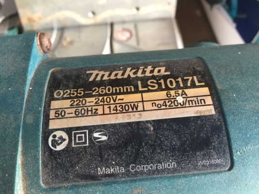 ขายเลื่อยตัดองศา สไลด์ makita มือสอง สวยๆครับ ขายเลื่อยตัดองศา สไลด์ makita มือสอง สวยๆครับ
