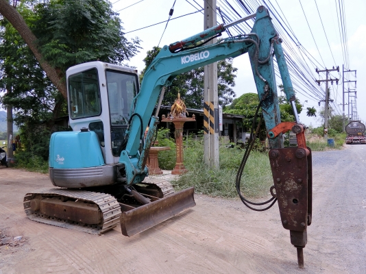 KOBELCO SK-30sr ขนาดPC-30 <มีVDOให้ชม>รถเก่านอกมีเอกสารอินวอย☎️ติดต่อ 085-5632278 (ราคาต่อรองได้)