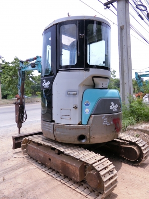 KOBELCO SK-30sr ขนาดPC-30 <มีVDOให้ชม>รถเก่านอกมีเอกสารอินวอย☎️ติดต่อ 085-5632278 (ราคาต่อรองได้)
