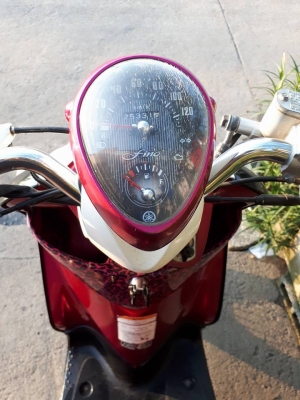 Fino ปี 2553 สีดำชมพูขาว ขับดี ขี่ง่าย พร้อมใช้