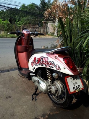 Honda Scoopy i ปี 2554 สีชมพูขาว ลายแอคทีฟบอย รถสวยๆ Honda Scoopy i ปี 2554 สีชมพูขาว ลายแอคทีฟบอย รถสวยๆ