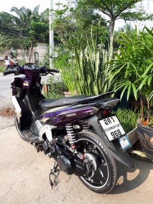 ตัวท๊อปสุด Nouvo Sx (ล้อแม็กซ์แท้) สีน้ำตาลม่วง รถสวยสปอร์ต หัวฉีดประหยัดน้ำมัน