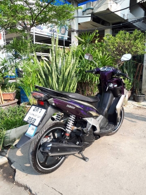 ตัวท๊อปสุด Nouvo Sx (ล้อแม็กซ์แท้) สีน้ำตาลม่วง รถสวยสปอร์ต หัวฉีดประหยัดน้ำมัน