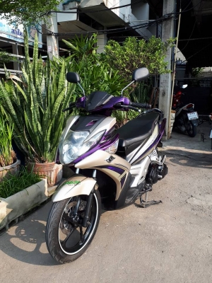 ตัวท๊อปสุด Nouvo Sx (ล้อแม็กซ์แท้) สีน้ำตาลม่วง รถสวยสปอร์ต หัวฉีดประหยัดน้ำมัน