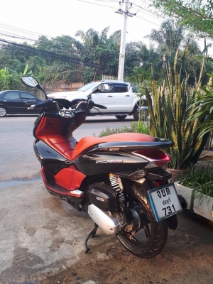 PCX 150 I สีดำแดง รถสวยวิ๊ง ราคาถูก ได้ไปสุดคุ้ม