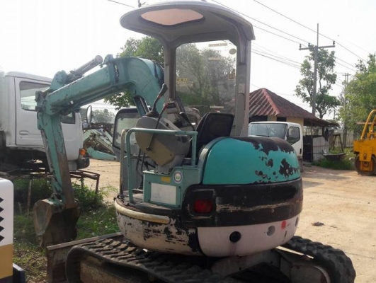 FROM JAPANรถขุดKOBELCO SK30UR-2 /เครื่องยนต์YANMAR 3TNE84 -3สูบ(เครื่องดำ)/คอนโทรลน้ำมัน/ปั๊มนิ้ว/ ร