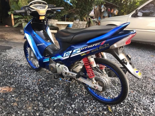 ขาย Wave125i หัวฉีด ปี53 แต่งซิ่ง สภาพสวย พร้อมใช้ ทะเบียนพร้อมโอน ภาษี62