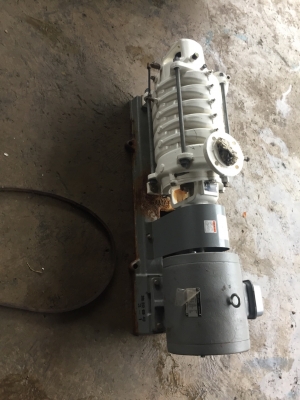 ขายปั๊มน้ำมัลติสเตจเก่าญี่ ยี่ห้อ KAWAMOTO ขนาด 2X2 นิ้ว ขนาด 6ใบพัด พร้อมมอเตอร์ 7.5 แรง ไฟ 380V สภาพสวยมากๆ